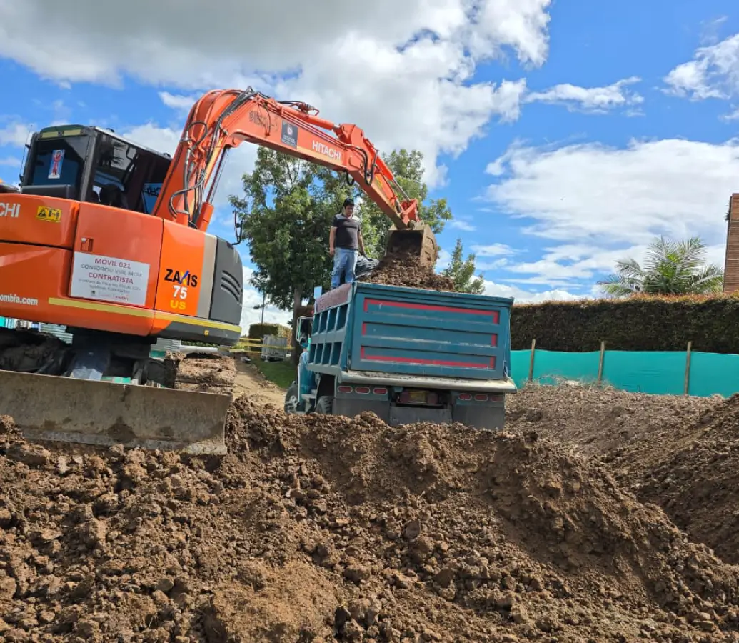 demolición, excavación y transporte de tierras y escombros Colombia